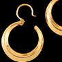 AROS CRIOLLITAS EN ORO