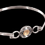 PULSERA PLATA Y ORO CON GUARDA PAMPA