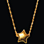 CADENA CON DIJE ESTRELLA GRANDE