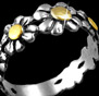 ANILLO CORONA DE MARGARITAS