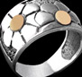ANILLO CON MARGARITAS