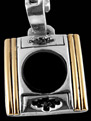 DIJE RECTANGULAR CON ONIX